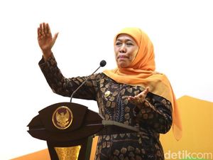Khofifah Akui Komunikasi ke Rommy soal Jabatan Kakanwil Jatim