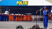 Kapolri Jenderal Idham Azis memimpin upacara HUT ke-69 Korps Kepolisian Perairan dan Udara (Korpolairud).