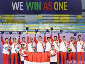 Video Bulutangkis Beregu Putra Bungkam Malaysia, Sabet Emas SEA Games