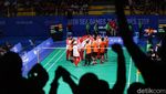 Keren! Bulutangkis Beregu Putra Sumbang Emas Ke-14