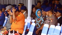 Wali Kota Tangerang Selatan Airin Rachmi Diany juga menghadiri upacara HUT ke-69 Korpolairud.