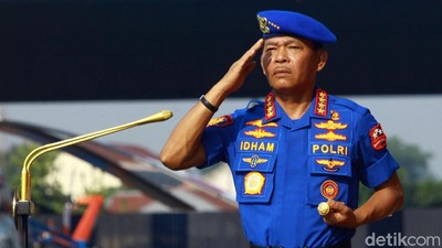 Kapolri Idham Azis Pimpin HUT ke-69 Korpolairud