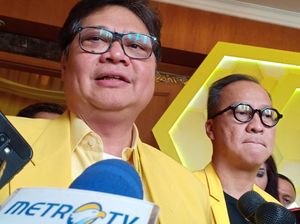 Didorong Jadi Capres, Airlangga: Alhamdulillah, tapi...