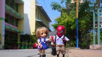 Kecan sepulang sekolah. Foto: facebook.com/spidey.adventure/