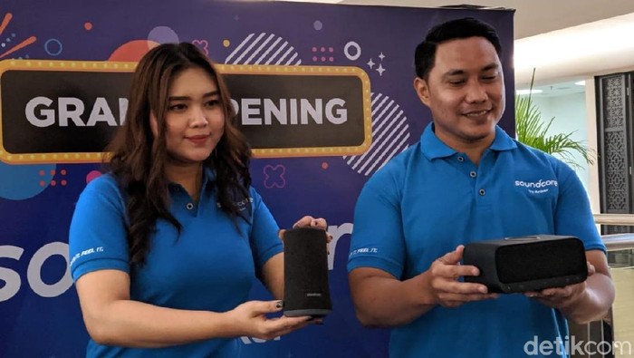 Peluncuran Soundcore Flare dan Soundcore Wakey. Foto: detikINET/Adi Fida Rahman Peluncuran Soundcore Flare dan Soundcore Wakey. Foto: detikINET/Adi Fida Rahman