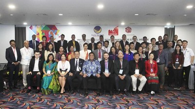 Suasana Pertemuan Jaringan Partai Internasional