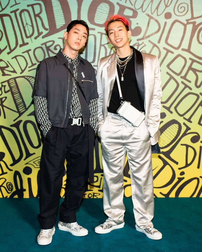 Rapper Amerika berdarah Korea Jay Park dan Grey. (Foto: dok. Dior)