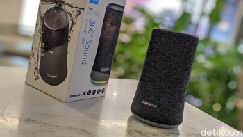 Ini Soundcore Flare. Foto: Adi Fida Rahman/detikINET