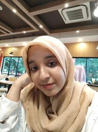 Foto hasil selfie.