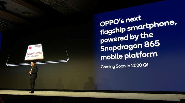 Oppo memastikan akan merilis ponsel yang ditenagai Snapdragon 865.