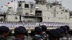 Potret Defile TNI Angkatan Laut di Hari Armada 2019