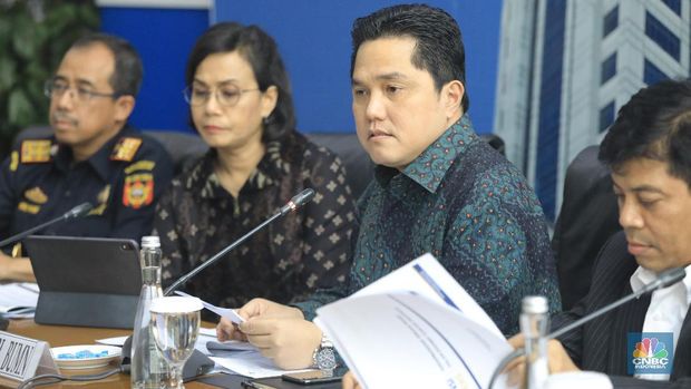 Erick Thohir Ngakak Dengar Perusahaan PT Garuda Tahu Beres