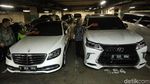 Malu Deh! Mobil Mewah Kok Ditempel Stiker Pajak