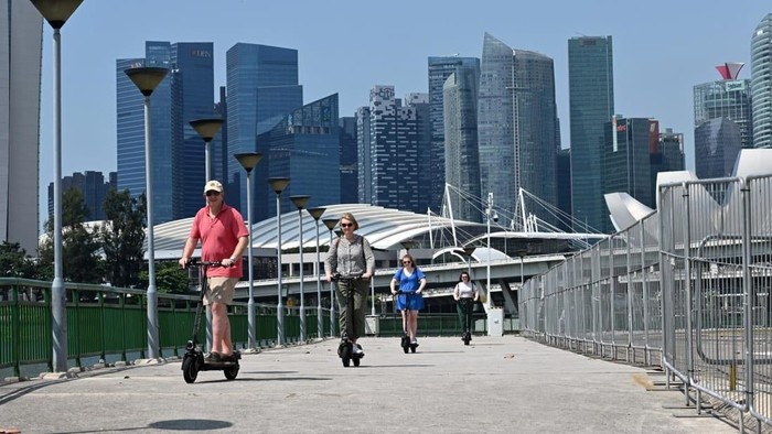 Skuter listrik Singapura