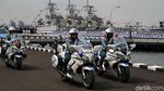 Potret Defile TNI Angkatan Laut di Hari Armada 2019