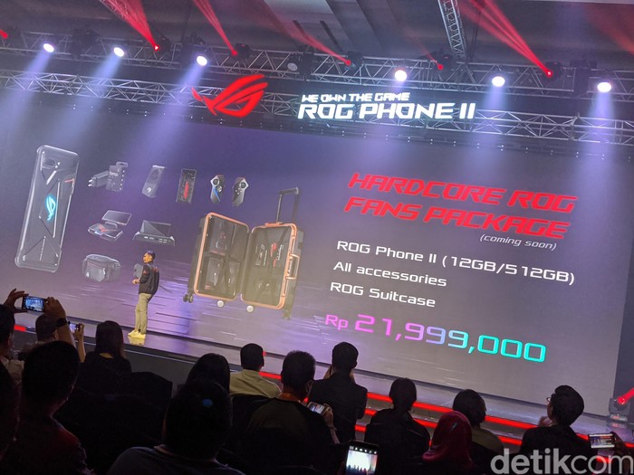 ROG Phone 2 paket lengkap. Foto: Adi Fida Rahman/detikinet ROG Phone 2 paket lengkap. Foto: Adi Fida Rahman/detikinet