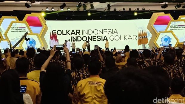 Ma'ruf Amin di penutupan Munas Golkar