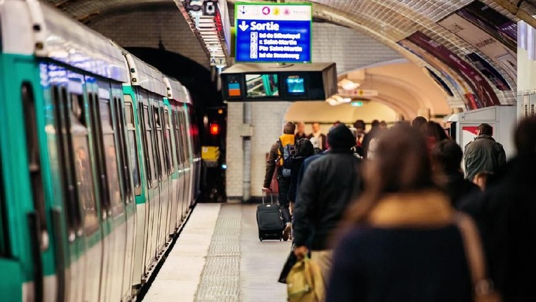 Ilustrasi stasiun di Prancis (iStock) Ilustrasi stasiun di Prancis (iStock)