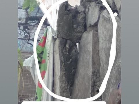 Fondasi Jembatan Depan Stasiun Rawa Buntu Tangsel Retak, Warga Khawatir