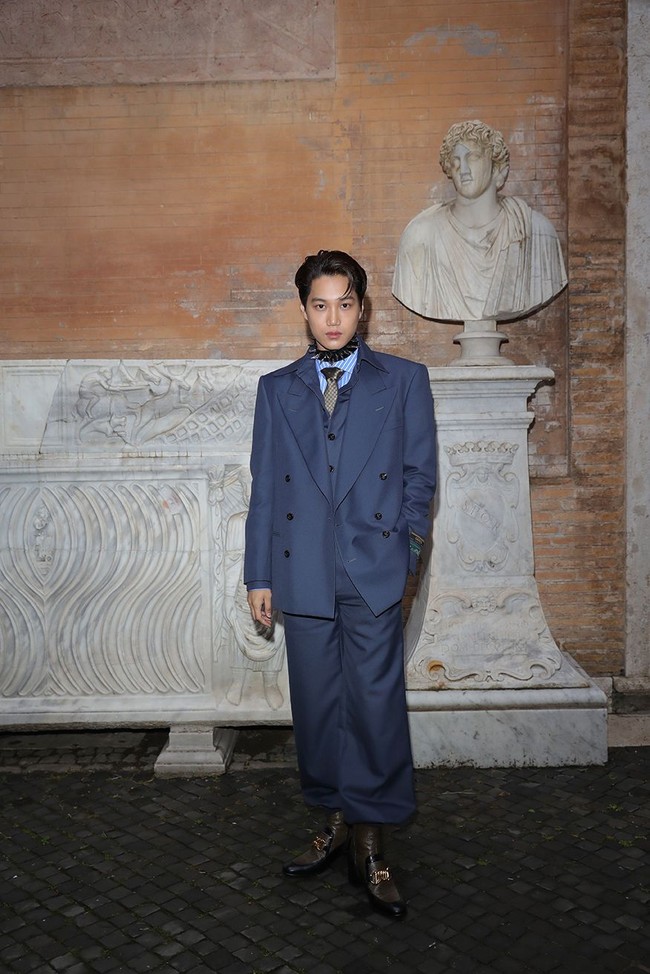 Di nomor tujuh, ada Kai dari boyband K-Pop EXO. (Foto: Getty Images)