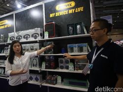 Beragam Produk Elektronik China hingga Korsel Dipamerkan di JCC