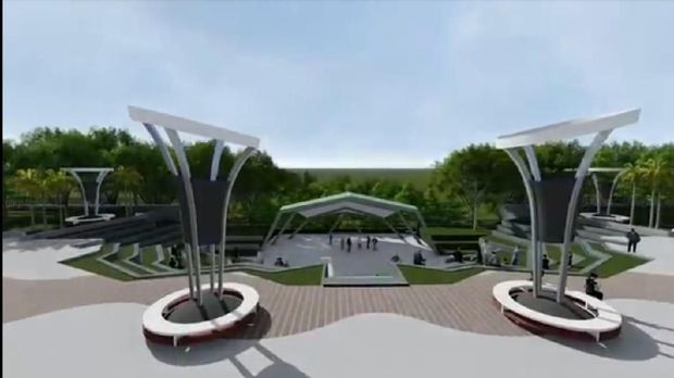 Pemkab Pangandaran Bangun Alun-alun Senilai Rp 18 M