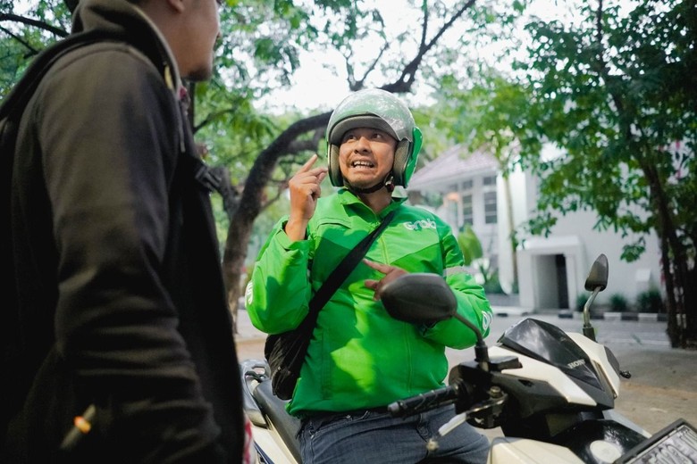Mitra Grab Penyandang Disabilitas Foto: Grab Mitra Grab Penyandang Disabilitas Foto: Grab