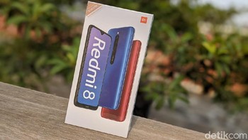 Inilah kotak penjualan Redmi 8. Foto: Adi Fida Rahman/detikINET