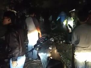 Pohon Tumbang Tutup Jalan, Akses Lintas Medan-Berastagi Terganggu