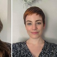 Satu bulan lalu wanita bernama Laura Tighe memangkas rambut panjangnya hingga menjadi cepak. Potongan rambutnya ia sumbangkan ke Little Princess Trust, organisasi non-profit yang menyediakan wig rambut gratis untuk anak dan remaja yang mengalami kerontokan rambut parah dan membiayai penelitian tentang kanker pada anak. Foto: Dok. Boredpanda, Instagram, Reddit