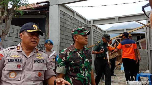 Danrem 132/Tadulako, Kolonel Inf Agus Sasmita dan Kapolda Sulawesi Tengah Irjen Lukman Wahyu Harianto.