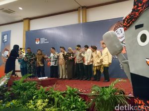 KPU Launching Tahapan Pilwalkot Cilegon 2020, Target Partisipasi 72,5%