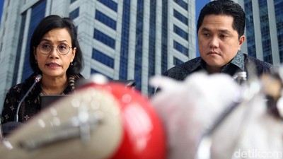 Sri Mulyani-Erick Thohir Beberkan Pemilik Harley di Pesawat Garuda