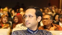 Ade mengatakan Nadiem tak masuk ke dalam bagian seremonial acara pelantikan Rektor UI. Dalam acara itu, Nadiem hanya memberikan sambutan.(Foto: Dok Universitas Indonesia)