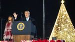 Terpukau Megahnya Pohon Natal Nasional Amerika