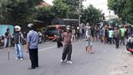 Bentrokan Pecah di Depan PCNU Solo