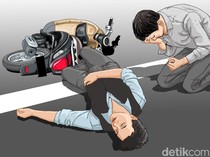 Pelajaran dari Kecelakaan Maut Motor Bonceng 3 Lawan Arah