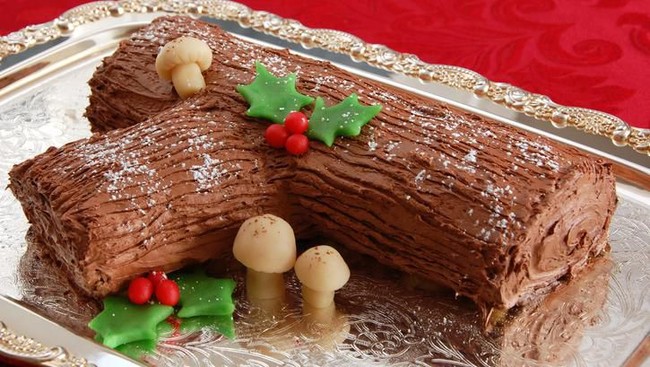 Buche de Noel, Batang Kayu yang Manis Legit dari Prancis