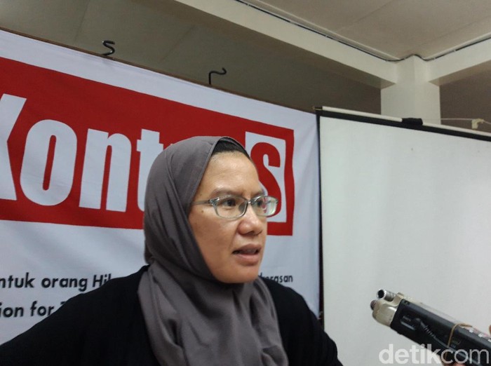 Koordinator KontraS Yati Andriyani (Rahel Narda/detikcom)