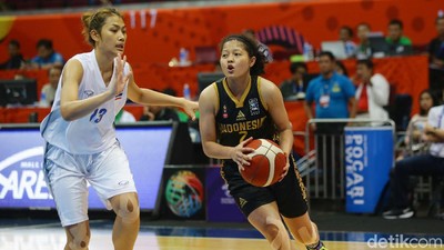 Tim Basket Putri Indonesia Takluk dari Thailand