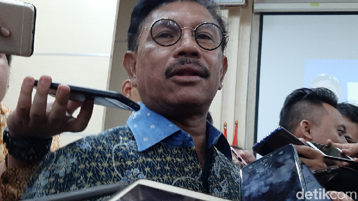 Foto: Menkominfo Johnny G. Plate. (Lisye/detikcom) Foto: Menkominfo Johnny G. Plate. (Lisye/detikcom)