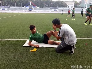 Jelang Myanmar Vs Indonesia, Osvaldo Haay Latihan Terpisah