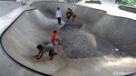 Melihat Skatepark di Kolong Flyover Pasar Rebo yang Hampir Rampung