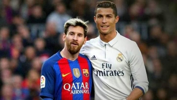 cristiano ronaldo dan lionel messi