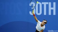 Bertanding di Rizal Memorial Tennis Center, Sabtu (7/12/2019), Aldila/Christopher, sempat tertinggal di set pertama dengan skor 4-6.