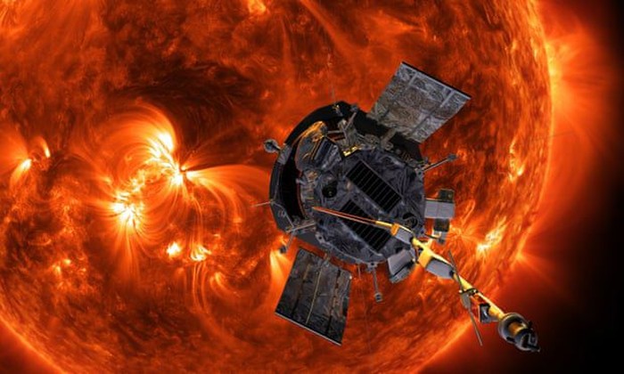 Ilustrasi wahana Parker dekati Matahari. Foto: NASA Ilustrasi wahana Parker dekati Matahari. Foto: NASA