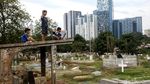 Cerianya Anak-anak di Ibu Kota Bermain Layang-layang Cerianya Anak-anak di Ibu Kota Bermain Layang-layang