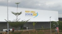 Nama rest area in adalah Rest Area 360 dan memiliki luas 7,6 hektar. Foto: Angling Adhitya Purbaya