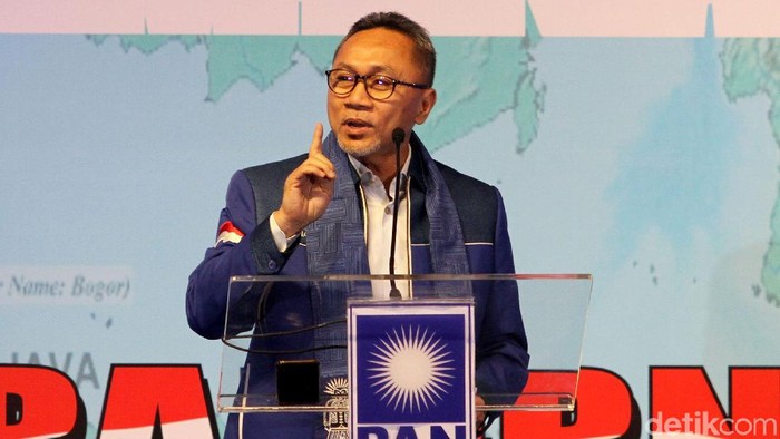 Sejumlah tokoh partai hadiri Rakernas PAN, Sabtu (7/12/2019).