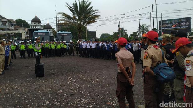 Apel sebelum uji coba sistem 2-1 di jalur Puncak